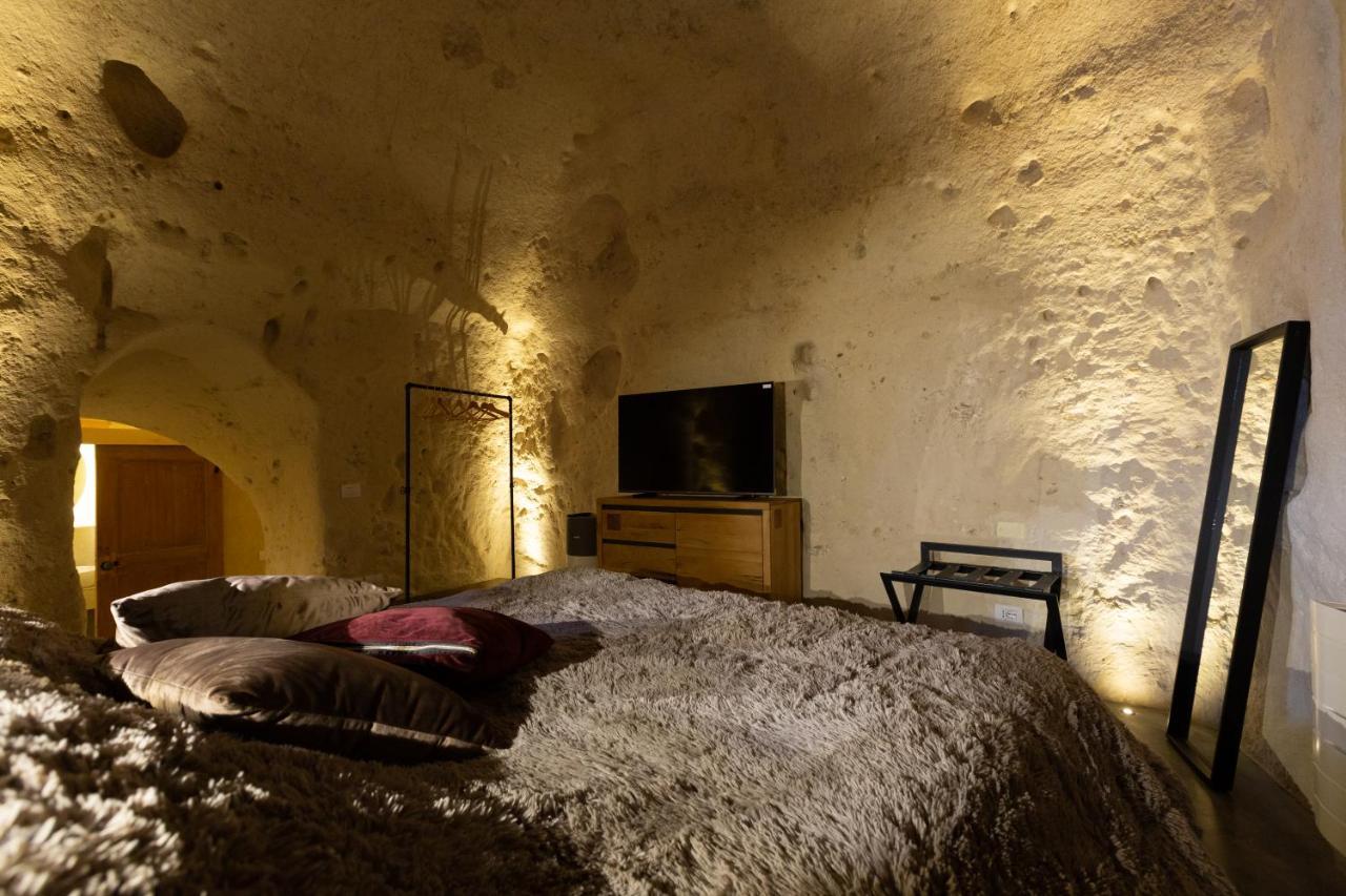 Grotta Barisano Matera Exterior foto